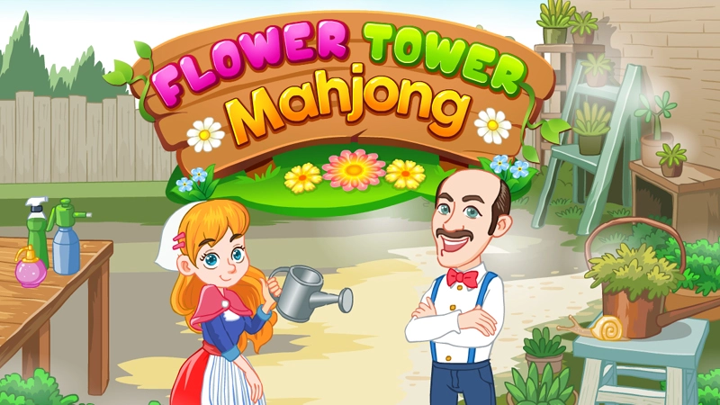 Flower Tower Mahjong